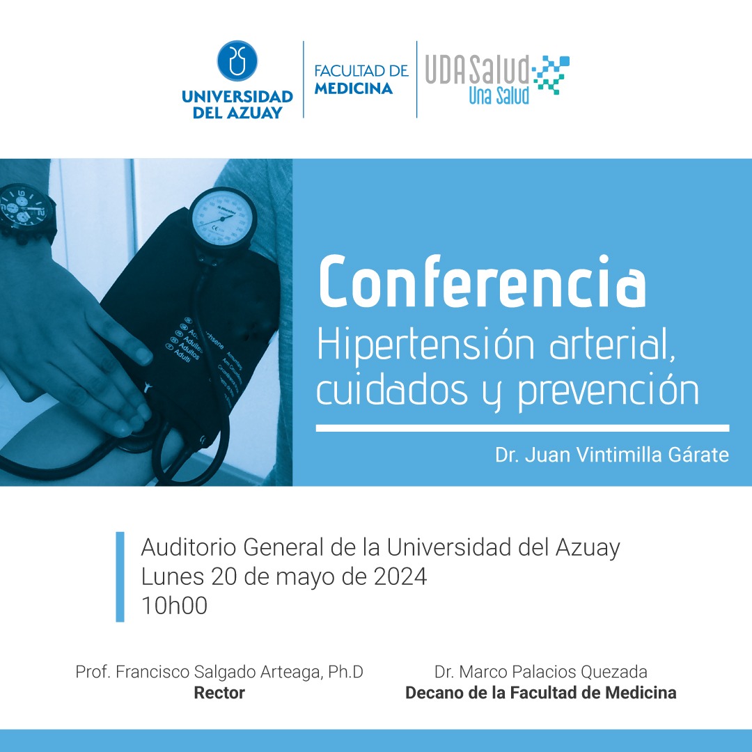 Conferencia Hipertensión arterial, cuidados y prevención.
