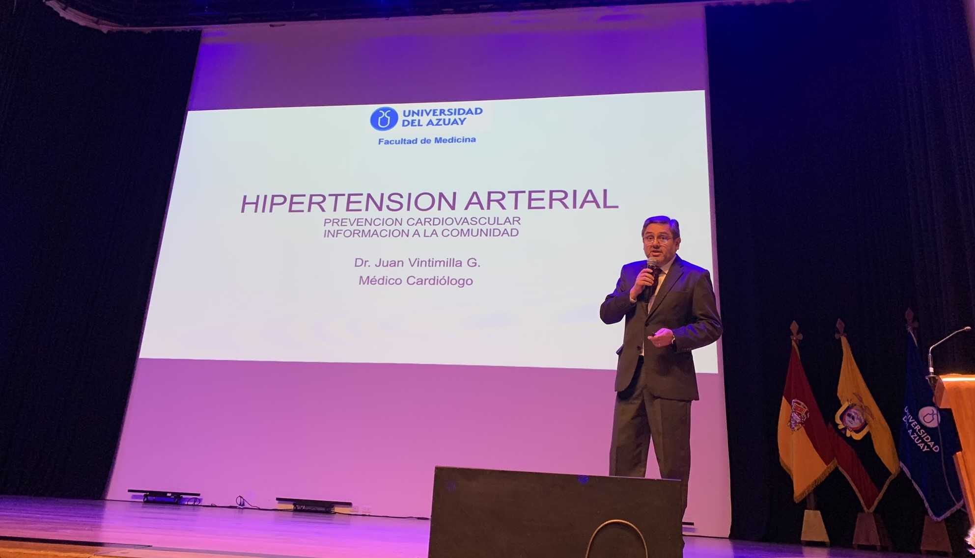 Conferencia Hipertensión arterial, cuidados y prevención.