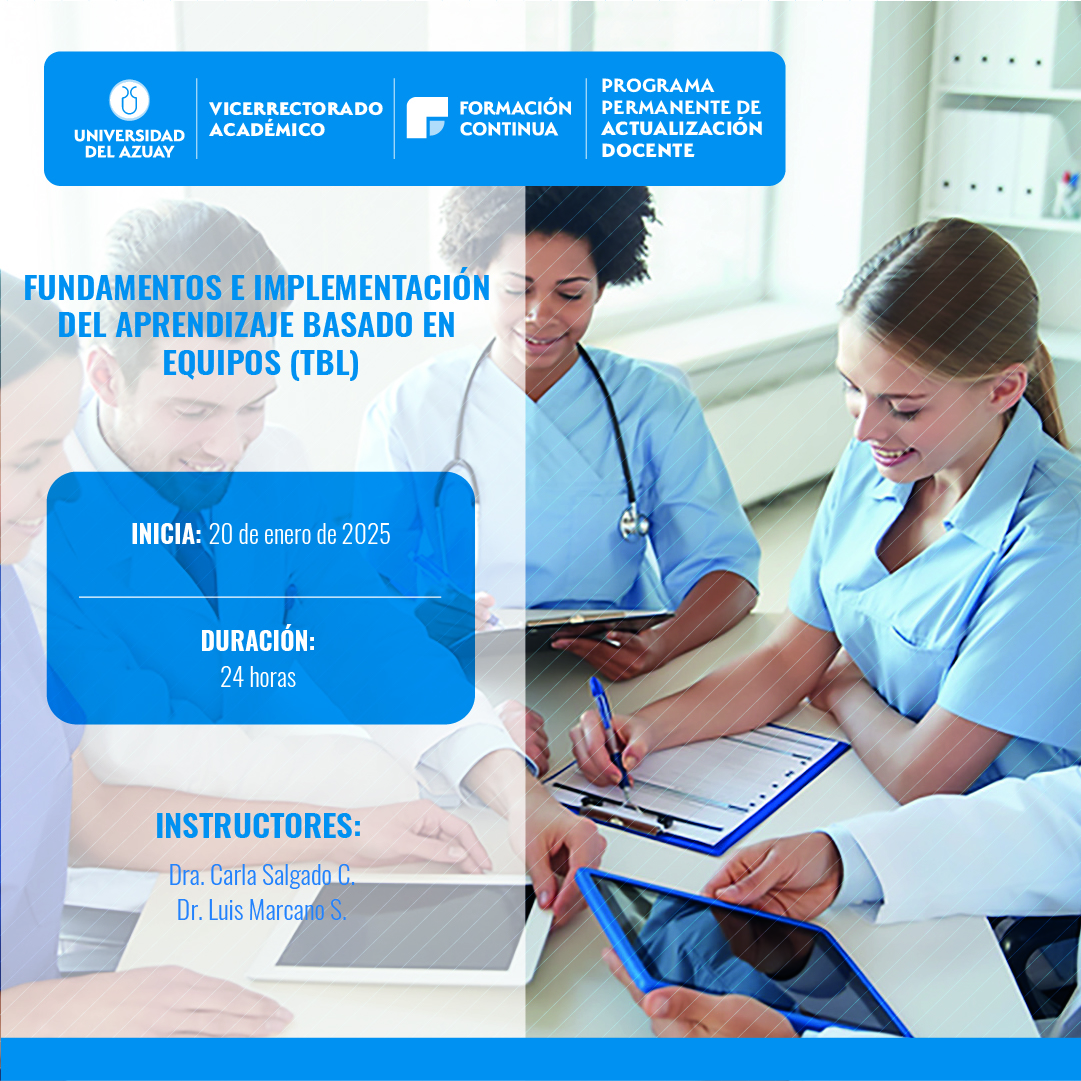 Aprendizaje Basado en Equipos - TBL (Team-Based Learning)